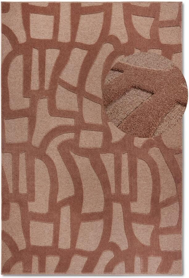 Villeroy & Boch Vloerkleed Therese Woonkamer slaapkamer modern hoog-laag effect gang - Foto 7