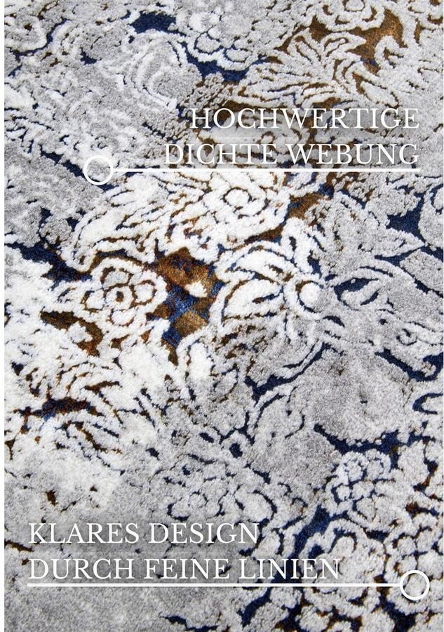 Villeroy & Boch Vloerkleed WENDELIN Orient vintage woonkamer slaapkamer klassiek floraal gang - Foto 3