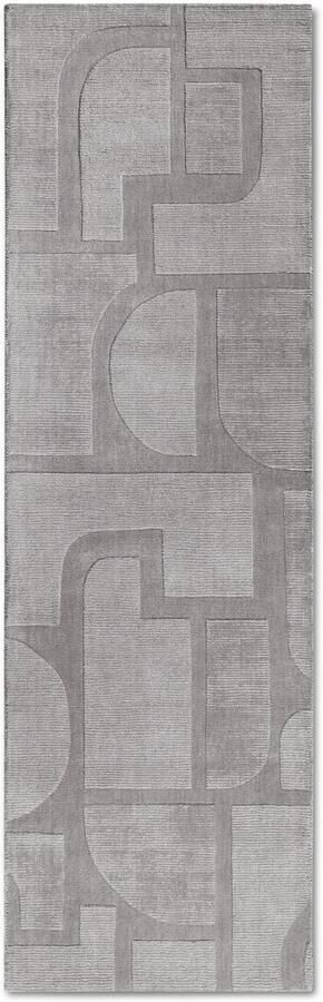 Villeroy & Boch Wollen kleed Alexis Handgeweven wol natuur woonkamer geometrie boho design - Foto 8