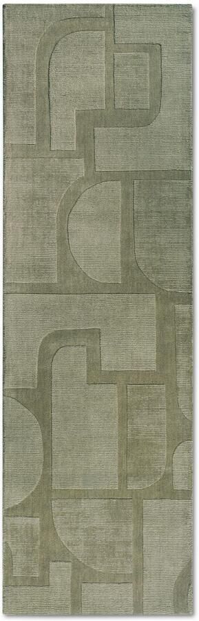 Villeroy & Boch Wollen kleed Alexis Handgeweven wol natuur woonkamer geometrie boho design - Foto 8