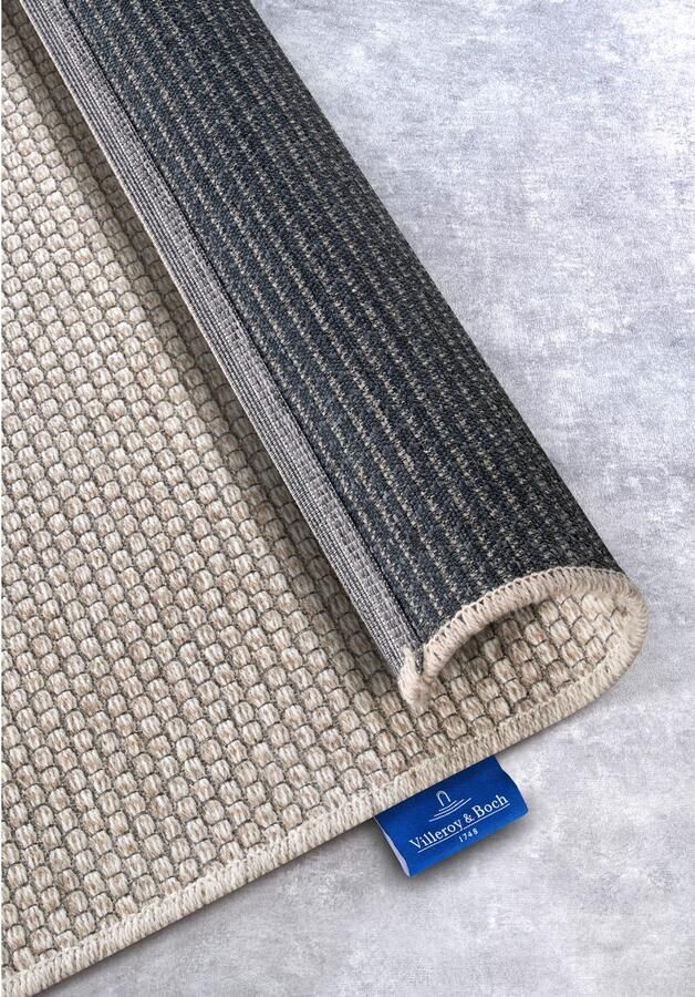 Villeroy & Boch Wollen kleed CHARLES Scheerwol wol natuur woonkamer slaapkamer boho scandi - Foto 4