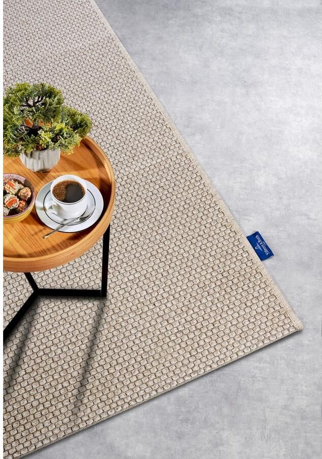 Villeroy & Boch Wollen kleed CHARLES Scheerwol wol natuur woonkamer slaapkamer boho scandi - Foto 2