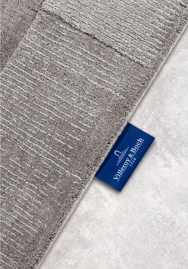 Villeroy & Boch Wollen kleed Charlotte Loper handgeweven wol natuur loper woonkamer geometrie - Foto 5