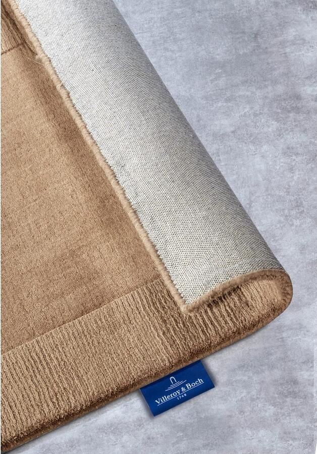 Villeroy & Boch Wollen kleed Charlotte Loper handgeweven wol natuur loper woonkamer geometrie - Foto 5