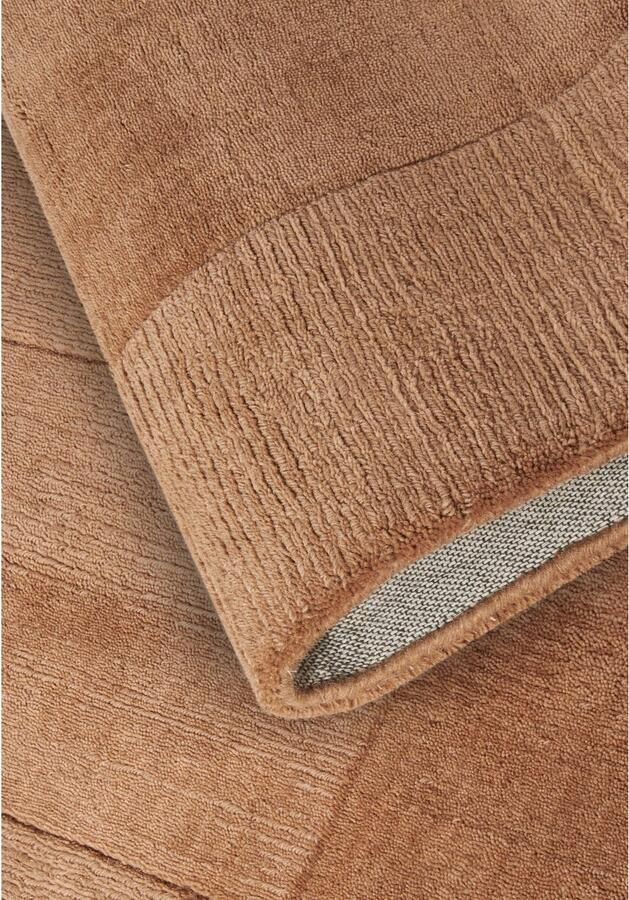Villeroy & Boch Wollen kleed Charlotte Loper handgeweven wol natuur loper woonkamer geometrie - Foto 4