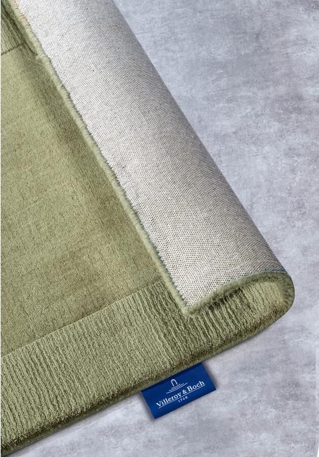 Villeroy & Boch Wollen kleed Charlotte Loper handgeweven wol natuur loper woonkamer geometrie - Foto 5