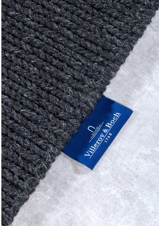 Villeroy & Boch Wollen kleed Francois in rond ovaal loper handgeweven wol woonkamer slaapkamer - Foto 5