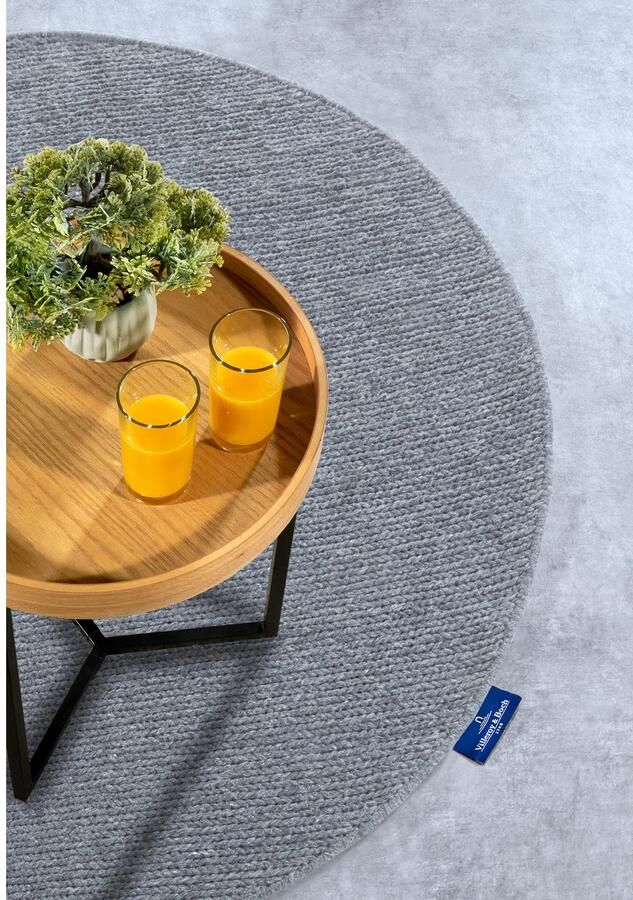 Villeroy & Boch Wollen kleed Francois in rond ovaal loper handgeweven wol woonkamer slaapkamer - Foto 3