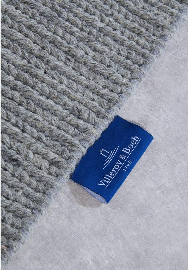 Villeroy & Boch Wollen kleed Francois in rond ovaal loper handgeweven wol woonkamer slaapkamer - Foto 6