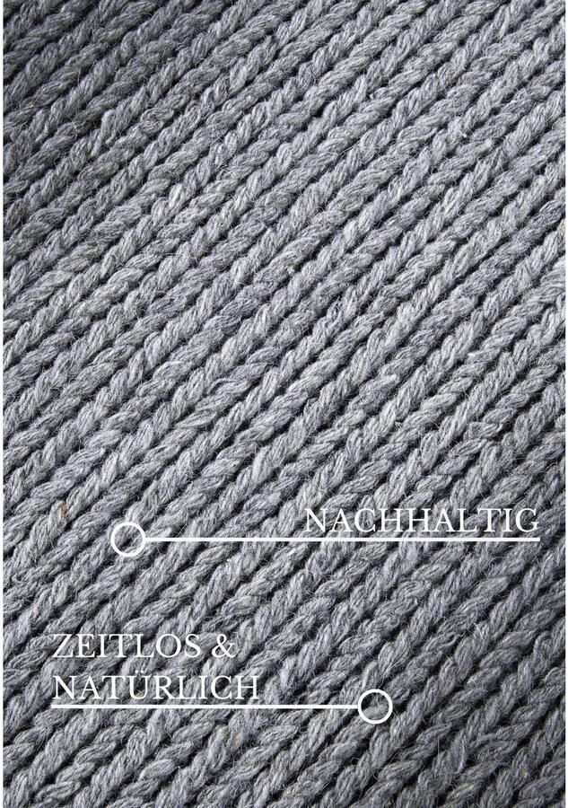 Villeroy & Boch Wollen kleed Francois in rond ovaal loper handgeweven wol woonkamer slaapkamer - Foto 2