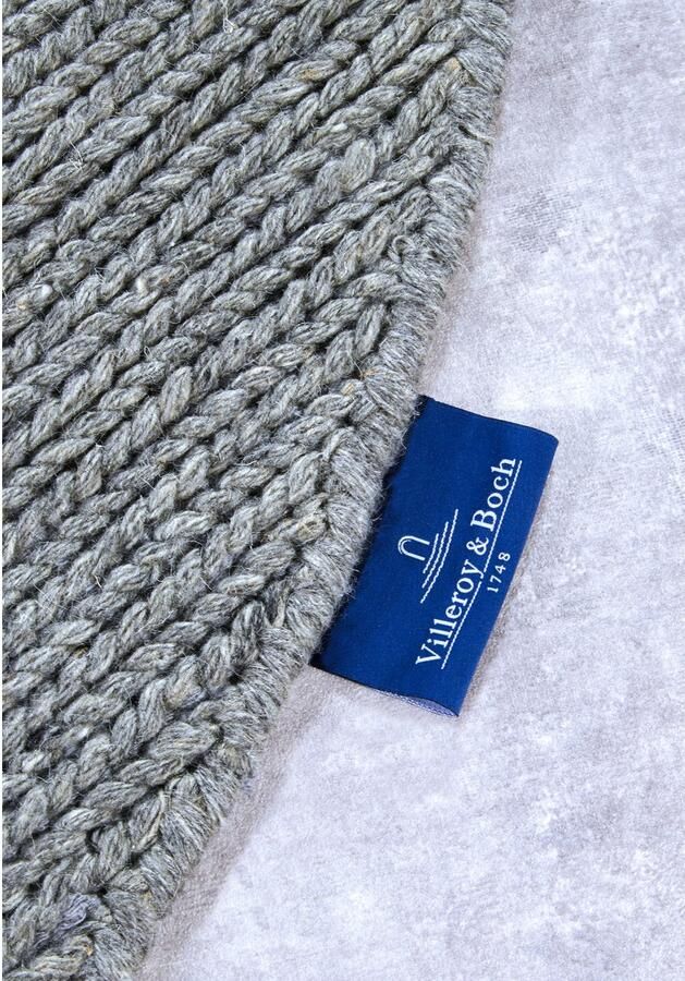 Villeroy & Boch Wollen kleed Francois in rond ovaal loper handgeweven wol woonkamer slaapkamer - Foto 5