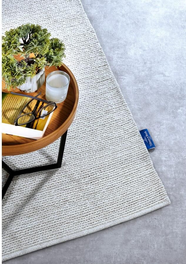 Villeroy & Boch Wollen kleed Francois in rond ovaal loper handgeweven wol woonkamer slaapkamer - Foto 2