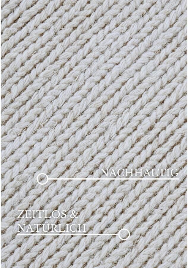 Villeroy & Boch Wollen kleed Francois in rond ovaal loper handgeweven wol woonkamer slaapkamer - Foto 3