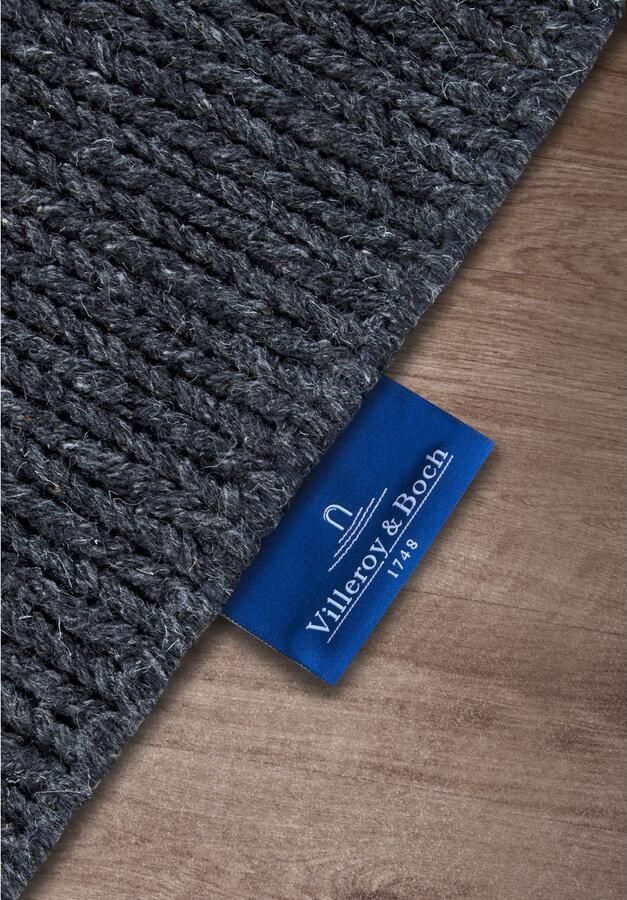 Villeroy & Boch Wollen kleed Francois in rond ovaal loper handgeweven wol woonkamer slaapkamer - Foto 5