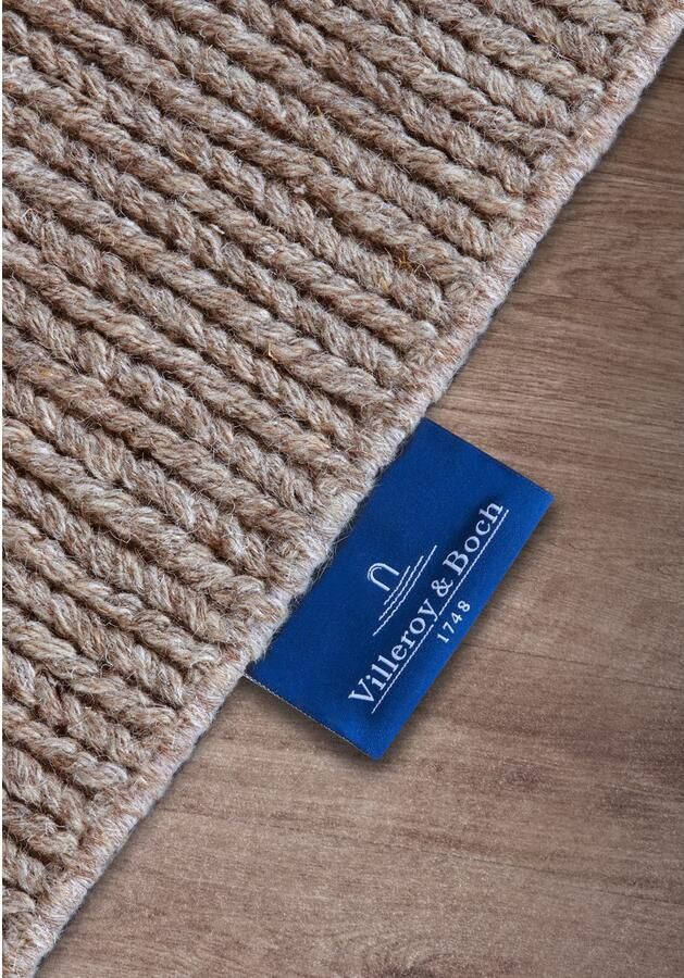 Villeroy & Boch Wollen kleed Francois in rond ovaal loper handgeweven wol woonkamer slaapkamer - Foto 5