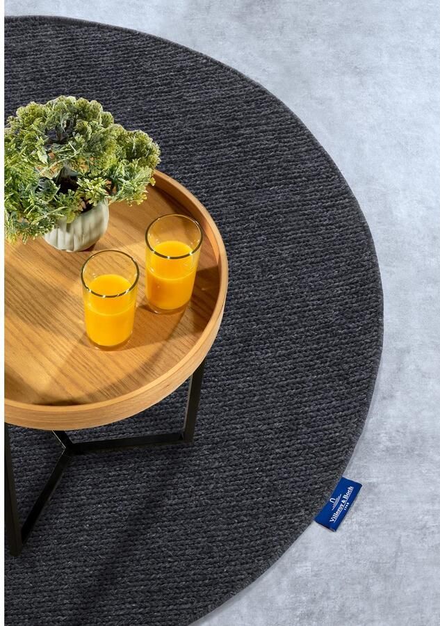 Villeroy & Boch Wollen kleed Francois in rond ovaal loper handgeweven wol woonkamer slaapkamer - Foto 5