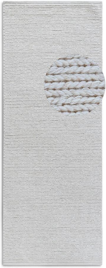 Villeroy & Boch Wollen kleed Francois in rond ovaal loper handgeweven wol woonkamer slaapkamer - Foto 7