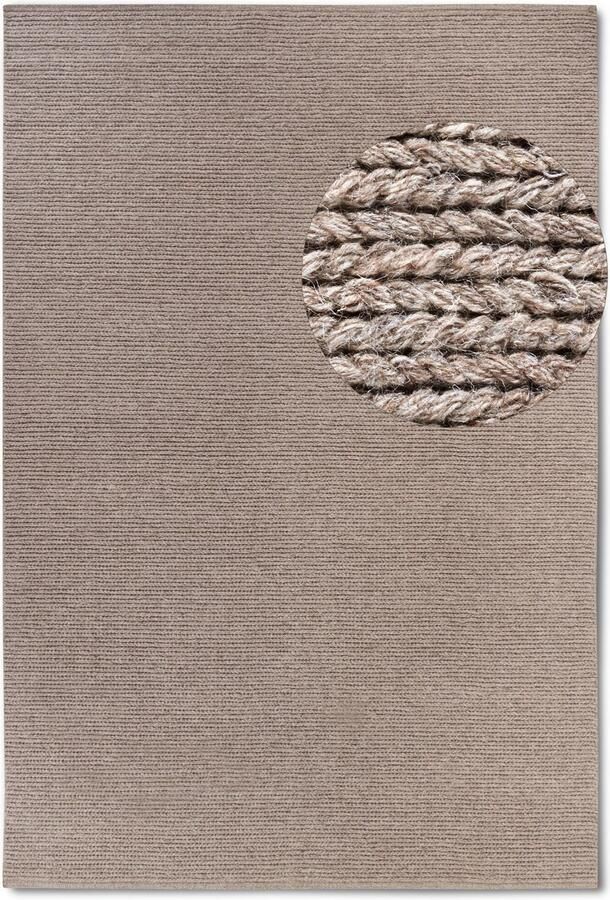 Villeroy & Boch Wollen kleed Francois in rond ovaal loper handgeweven wol woonkamer slaapkamer - Foto 8