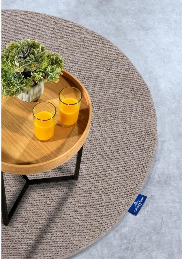 Villeroy & Boch Wollen kleed Francois in rond ovaal loper handgeweven wol woonkamer slaapkamer - Foto 5