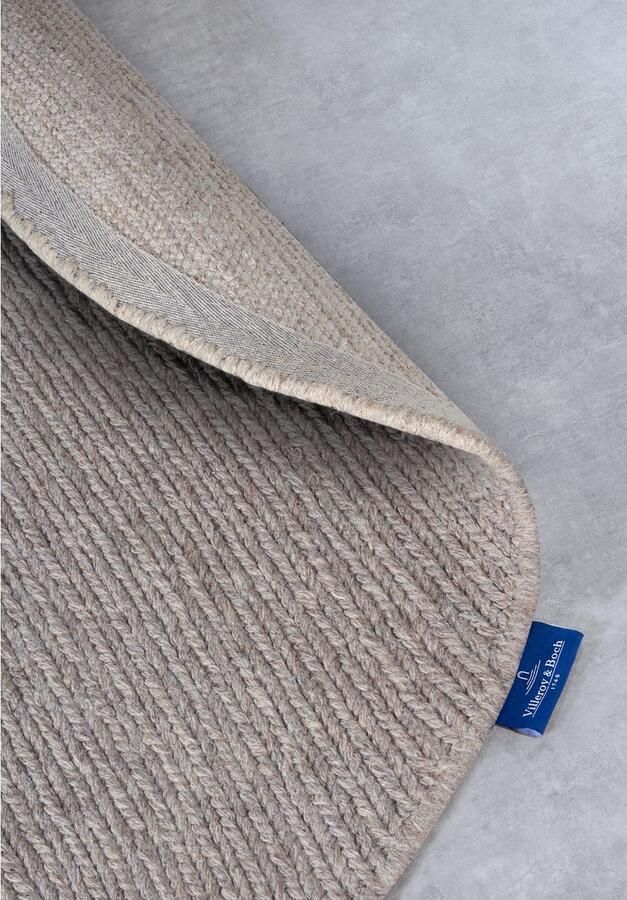 Villeroy & Boch Wollen kleed Francois in rond ovaal loper handgeweven wol woonkamer slaapkamer - Foto 8