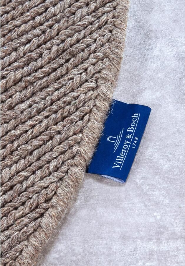 Villeroy & Boch Wollen kleed Francois in rond ovaal loper handgeweven wol woonkamer slaapkamer - Foto 6