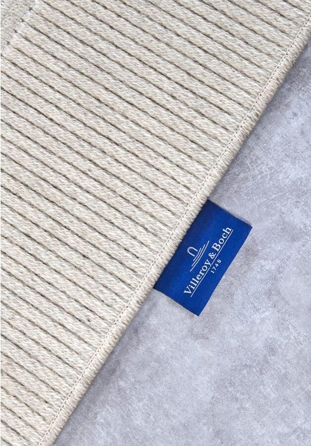 Villeroy & Boch Wollen kleed Johann Scheerwol wol natuur woonkamer slaapkamer boho scandi - Foto 3