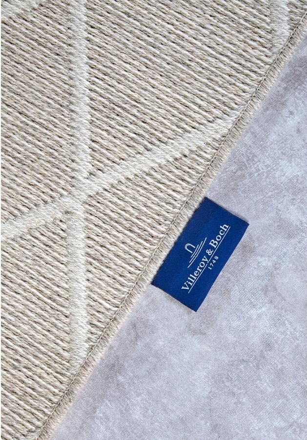 Villeroy & Boch Wollen kleed Maria Scheerwol wol natuur woonkamer slaapkamer boho scandi - Foto 3