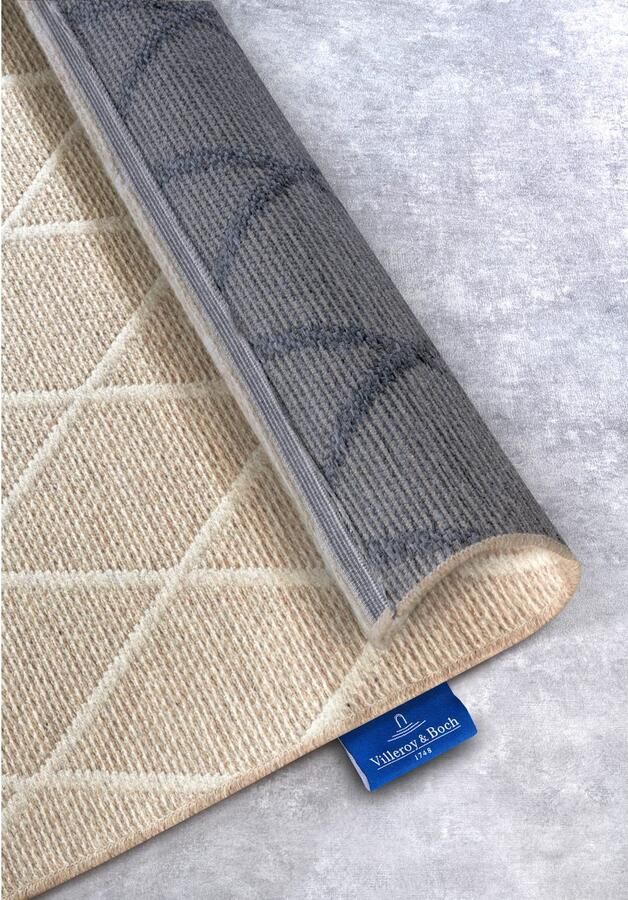 Villeroy & Boch Wollen kleed Maria Scheerwol wol natuur woonkamer slaapkamer boho scandi - Foto 4