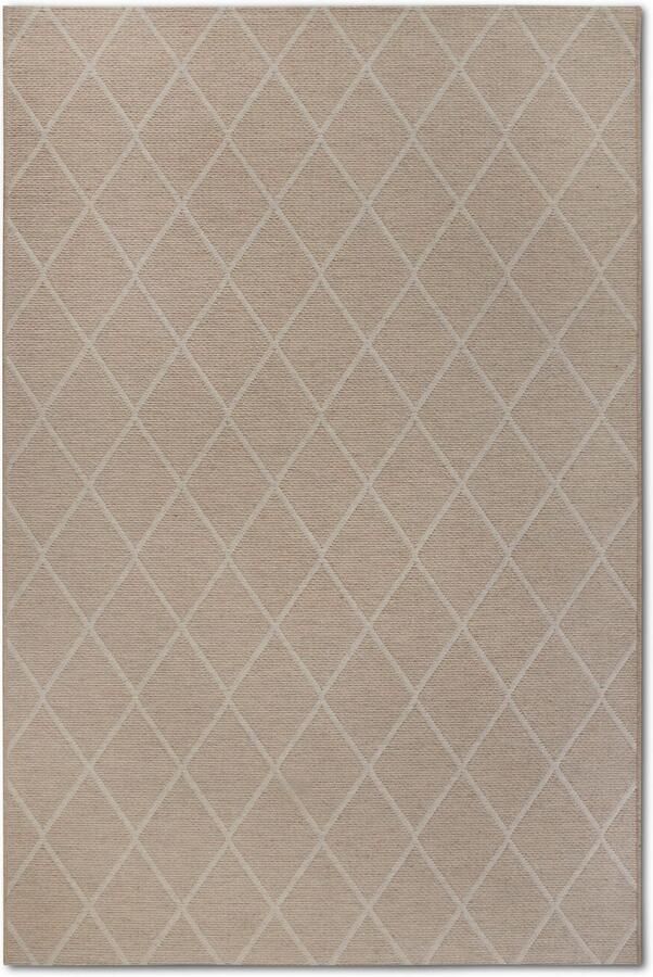 Villeroy & Boch Wollen kleed Maria Scheerwol wol natuur woonkamer slaapkamer boho scandi - Foto 7