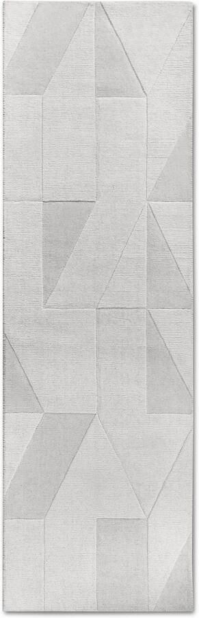 Villeroy & Boch Wollen kleed Ursule Loper handgeweven wol natuur woonkamer geometrie boho - Foto 7