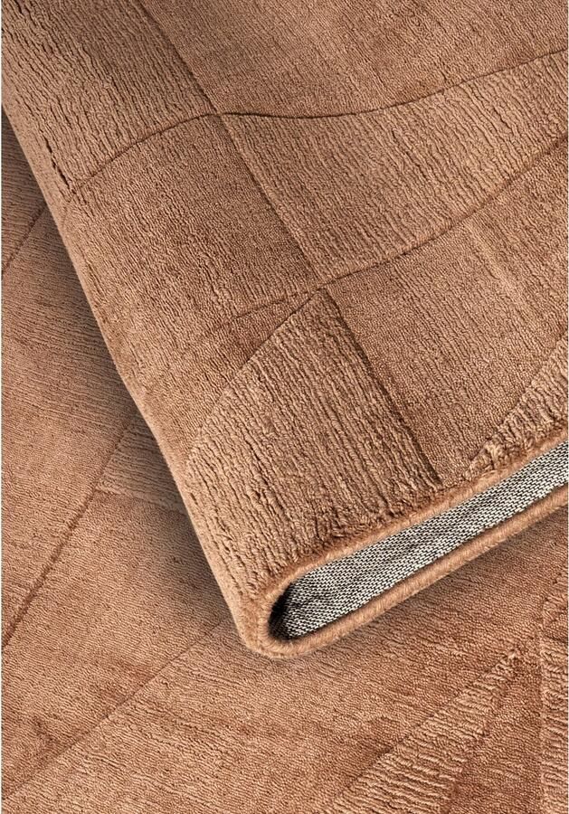 Villeroy & Boch Wollen kleed Ursule Loper handgeweven wol natuur woonkamer geometrie boho - Foto 4