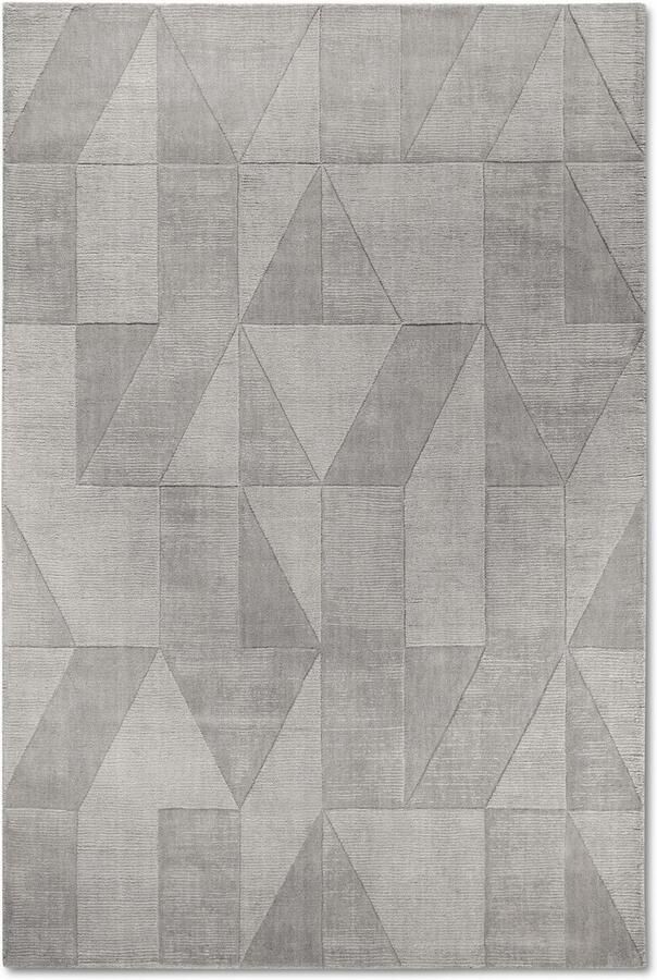 Villeroy & Boch Wollen kleed Ursule Loper handgeweven wol natuur woonkamer geometrie boho - Foto 7