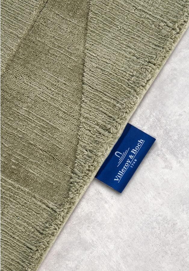 Villeroy & Boch Wollen kleed Ursule Loper handgeweven wol natuur woonkamer geometrie boho - Foto 5