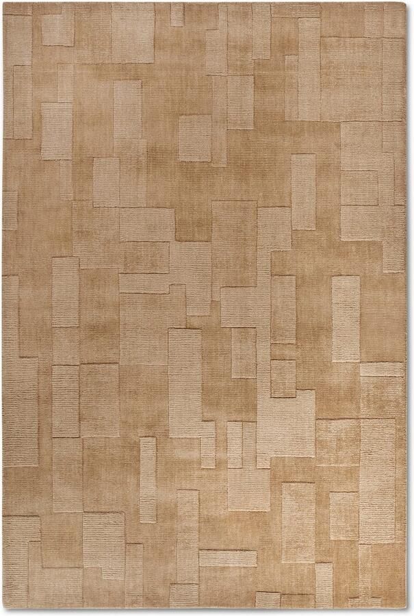 Villeroy & Boch Wollen kleed Wilhelmine Loper handgeweven wol natuur woonkamer geometrie boho - Foto 8