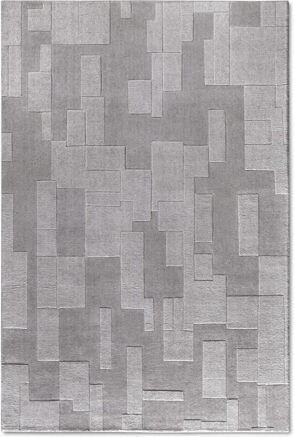 Villeroy & Boch Wollen kleed Wilhelmine Loper handgeweven wol natuur woonkamer geometrie boho - Foto 7