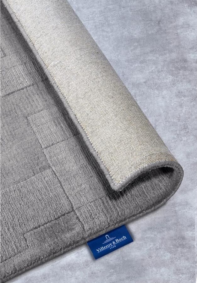 Villeroy & Boch Wollen kleed Wilhelmine Loper handgeweven wol natuur woonkamer geometrie boho - Foto 3