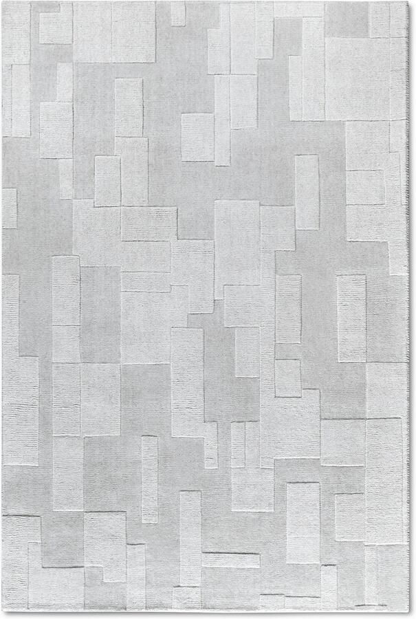 Villeroy & Boch Wollen kleed Wilhelmine Loper handgeweven wol natuur woonkamer geometrie boho - Foto 8