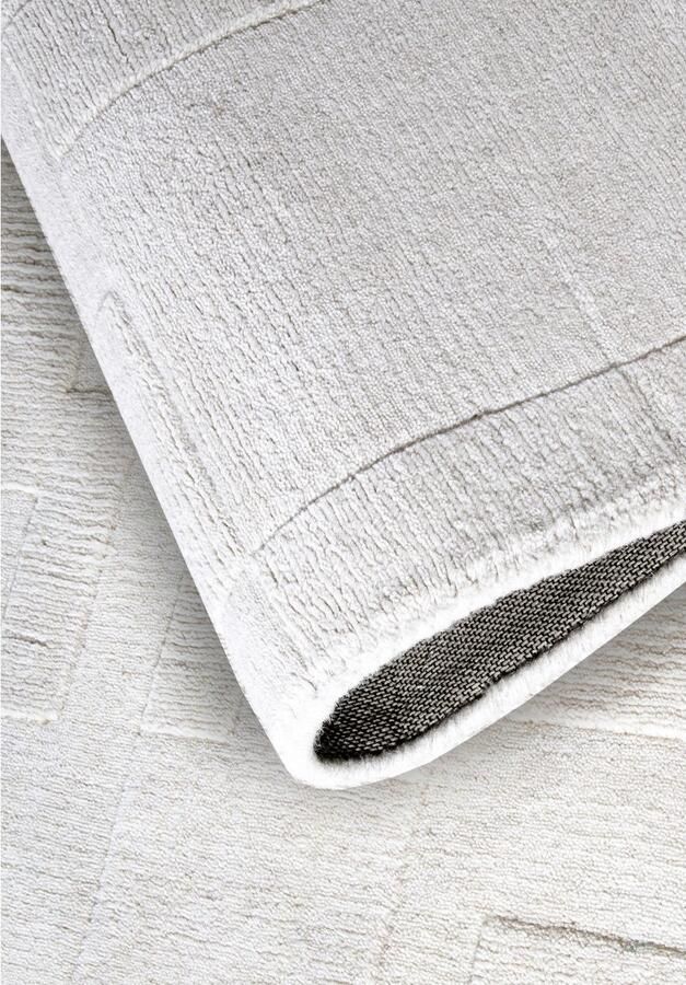 Villeroy & Boch Wollen kleed Wilhelmine Loper handgeweven wol natuur woonkamer geometrie boho - Foto 4