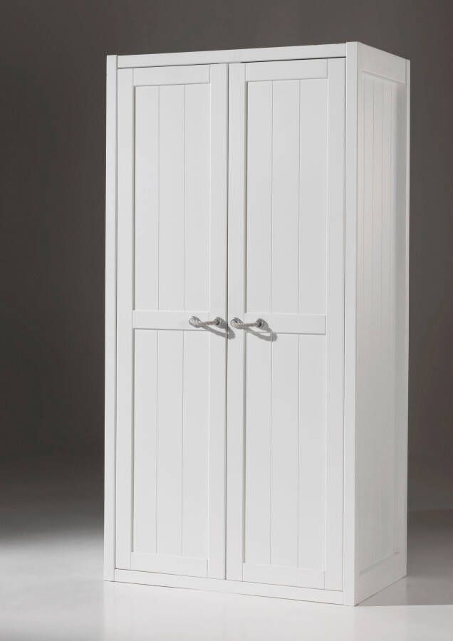 Vipack 2-deurs kledingkast Lewis wit 205 8x96 8x80 cm Leen Bakker - Foto 7
