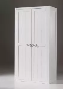 Vipack 2-deurs kledingkast Lewis wit 205 8x96 8x80 cm Leen Bakker