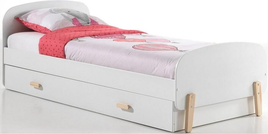 Vipack rolbed Kiddy wit 194x94x20 cm Leen Bakker - Foto 2