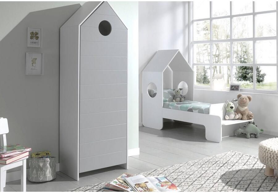 Vipack Draaideurkast Casami met soft-close veel opbergruimte TOP modern als kleding- waskast te gebruiken universeel inzetbaar - Foto 11