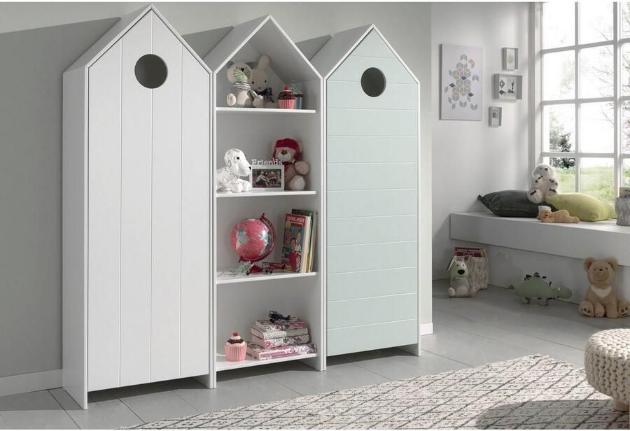 Vipack Draaideurkast Casami met soft-close veel opbergruimte TOP modern als kleding- waskast te gebruiken universeel inzetbaar - Foto 12