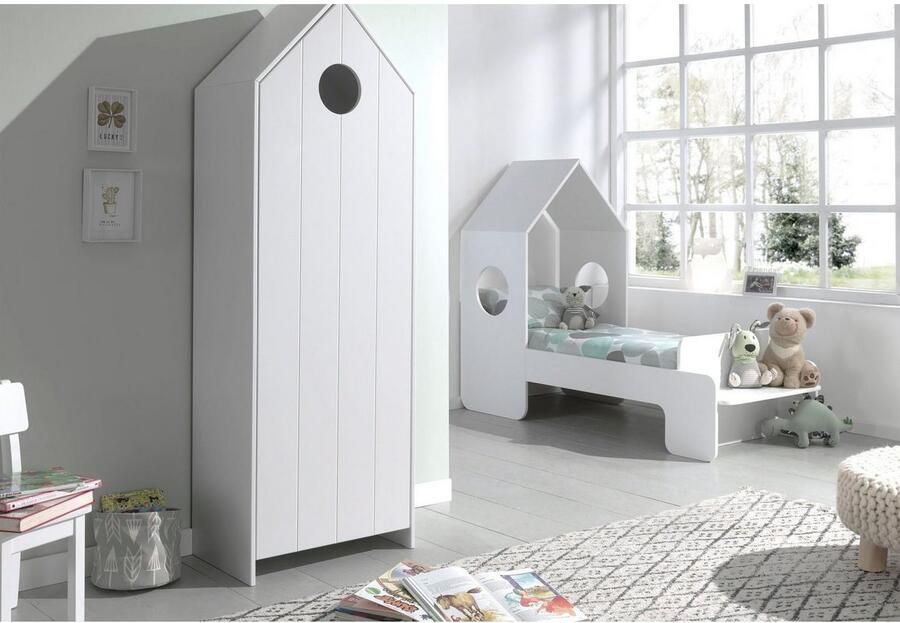 Vipack Draaideurkast Casami met soft-close veel opbergruimte TOP modern als kleding- waskast te gebruiken universeel inzetbaar - Foto 11