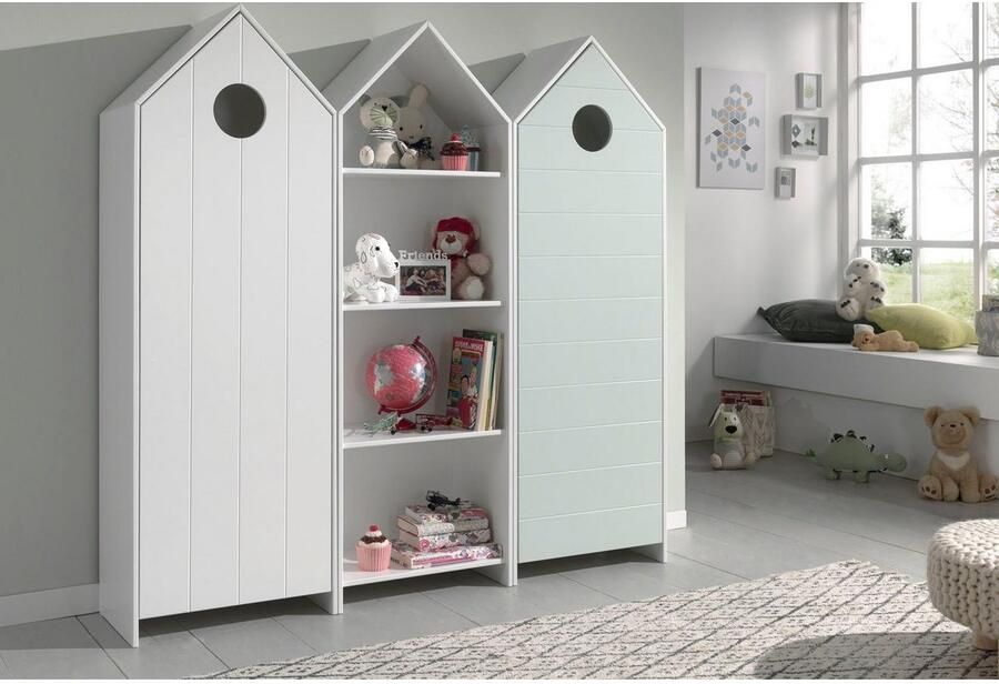 Vipack Draaideurkast Casami met soft-close veel opbergruimte TOP modern als kleding- waskast te gebruiken universeel inzetbaar - Foto 11