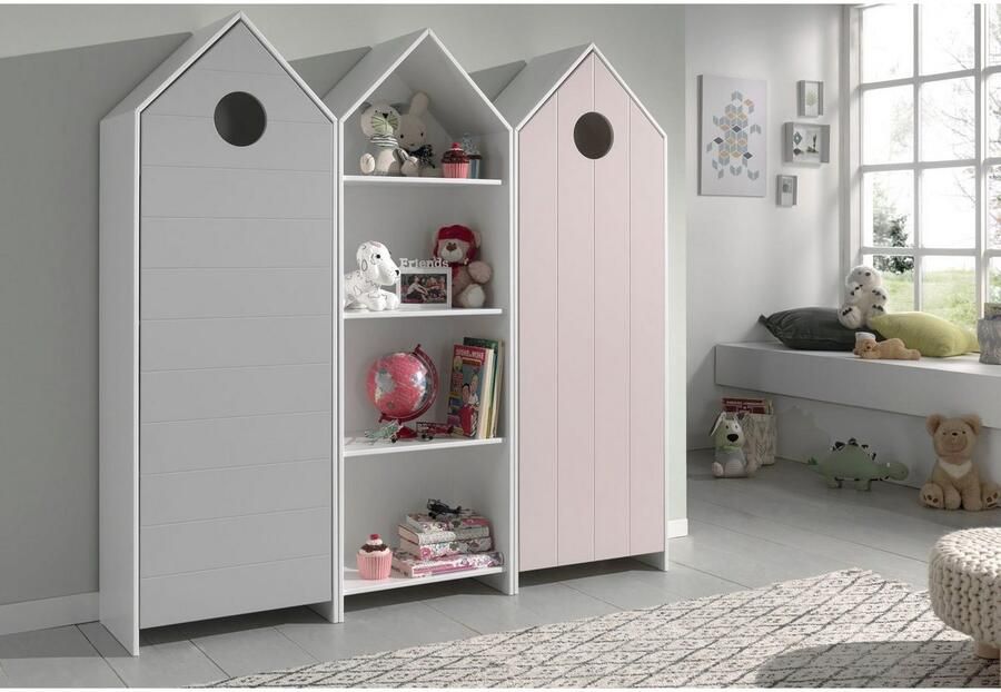 Vipack Draaideurkast Casami met soft-close veel opbergruimte TOP modern als kleding- waskast te gebruiken universeel inzetbaar - Foto 11