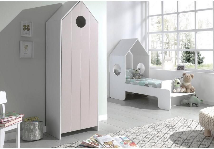 Vipack Draaideurkast Casami met soft-close veel opbergruimte TOP modern als kleding- waskast te gebruiken universeel inzetbaar - Foto 10