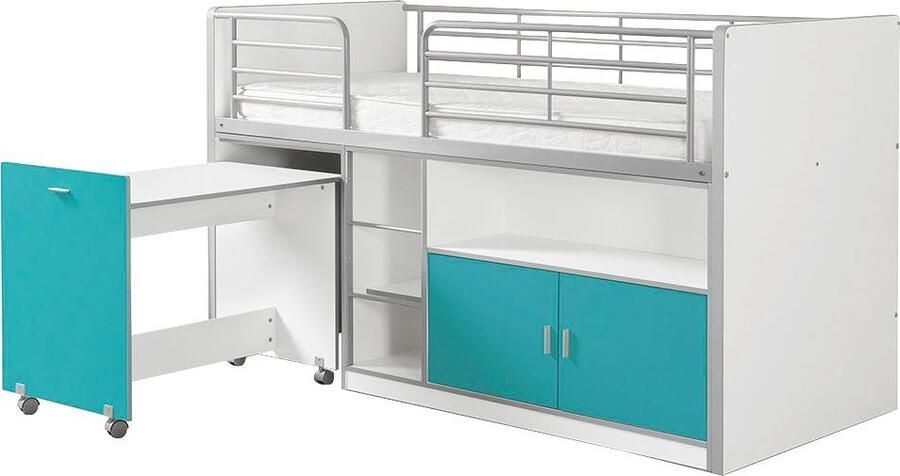 Vipack Hoogslaper Bonn veel functionaliteit op kleine ruimte met onderhoudsvriendelijke oppervlakte