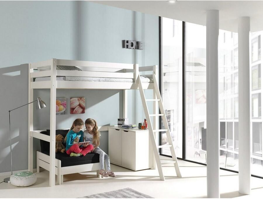 Vipack Hoogslaper met 90x 200 cm ligoppervlak uittrekbare slaapfauteuil - Foto 2