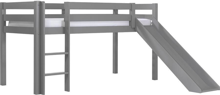 Vipack Hoogslaper Pino incl. lattenbodem ladder glijbaan en valbeveiliging - Foto 3